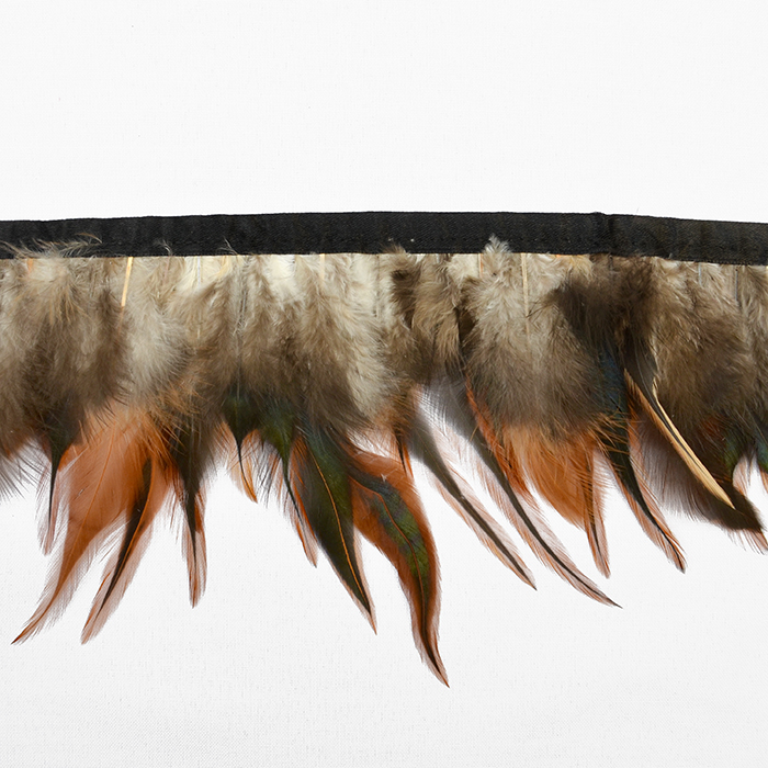 Federn auf Band, 16184-41645, natur