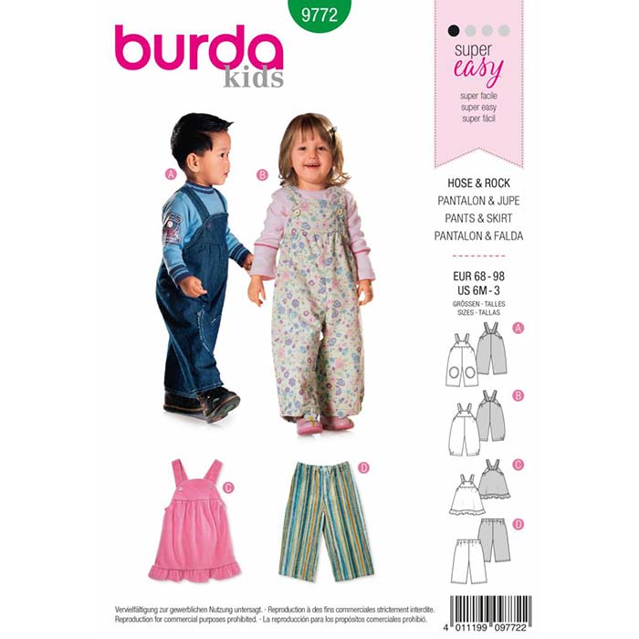 Kroj Burds, komplet za najmlajše, 9772