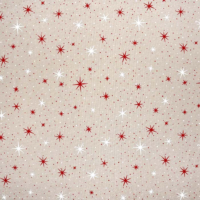 Deko, Druck, festlich, 23661-29, rot