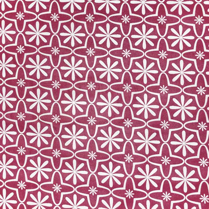 Baumwolle, Popeline, Ornament, 23720-5, bordeaux