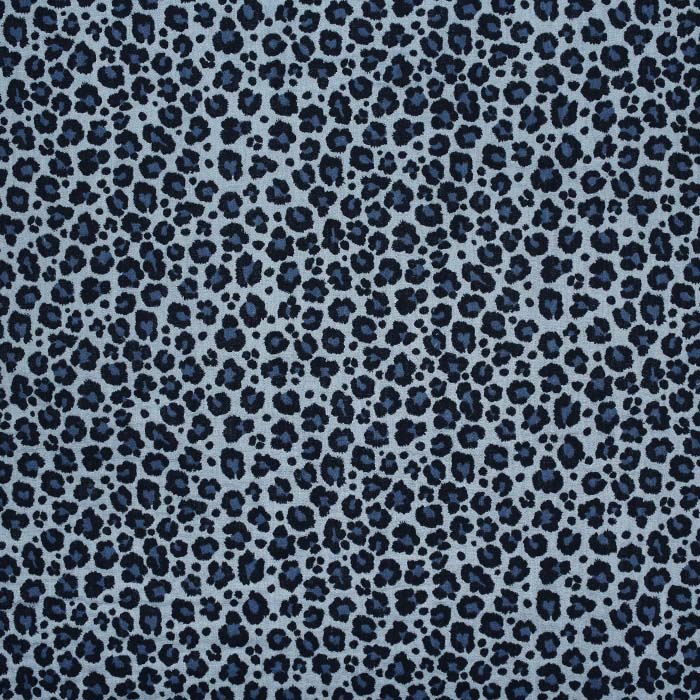 Musselin, doppelt, tierisch, 24175-003, blau