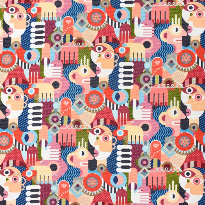 Deko, Druck, digital, abstrakt, 24258-09