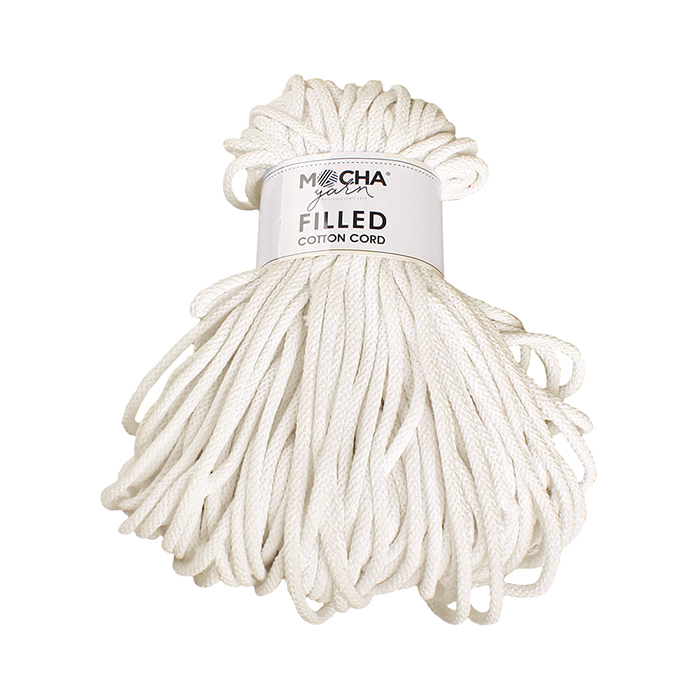 Preja, Macrame Filled 5 mm, 24314-4, smetana