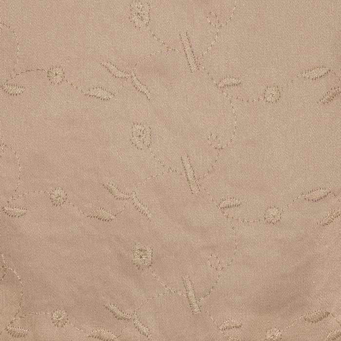 Baumwolle, Richelieu, floral, 25300-4, beige