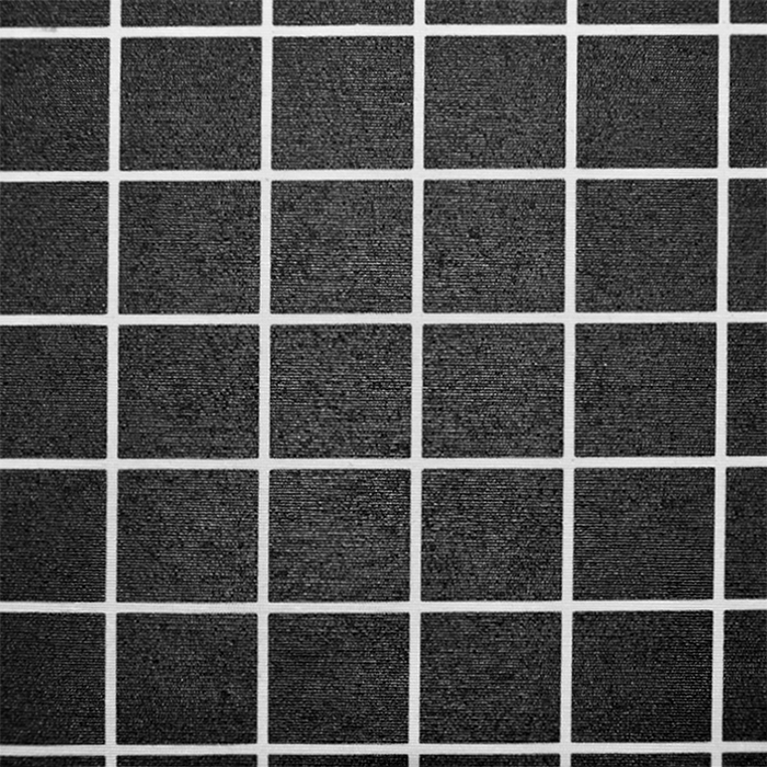 Deko, Druck, imprägniert, Karo, 23928-2, schwarz