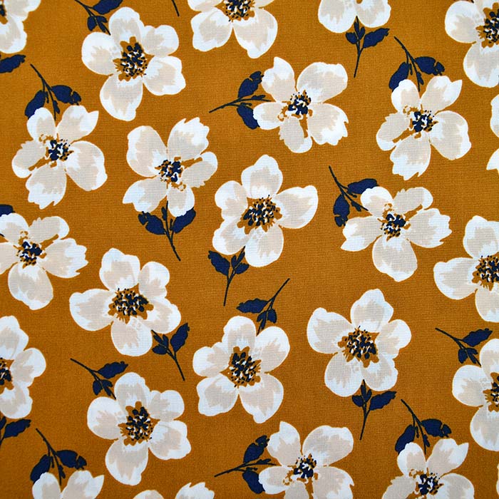 Gewebe, Viskose, floral, 25738-002
