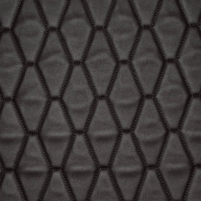 Kunstleder, Soft, Steppstoff, 26010-211, dunkelbraun