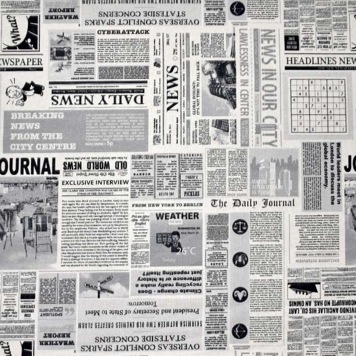 Deko, Druck, Zeitung, 27720-010