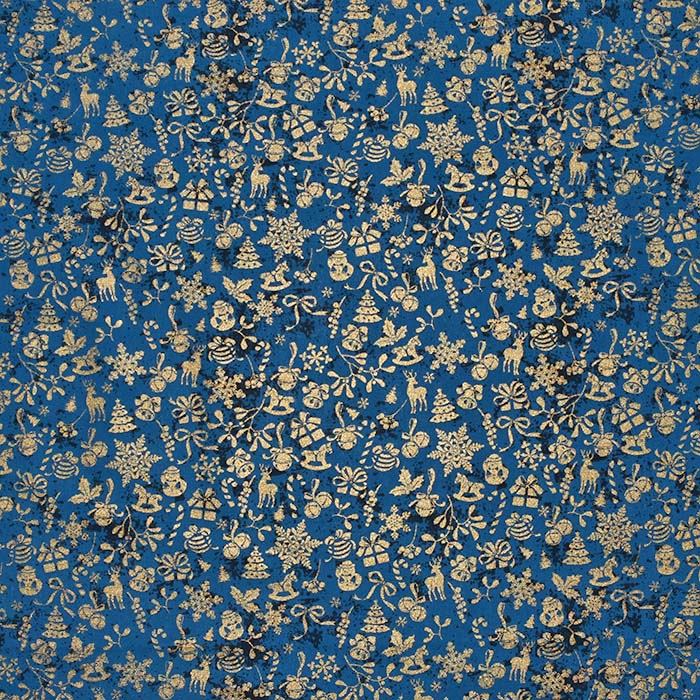 Baumwolle, Popeline, festlich, 28543-008, blau