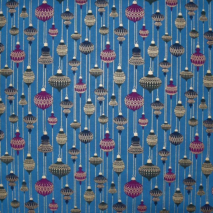 Baumwolle, Popeline, festlich, 28551-024, petrol