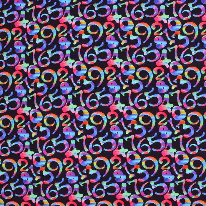 Jersey, Baumwolle, digital, Druck, 28670-15