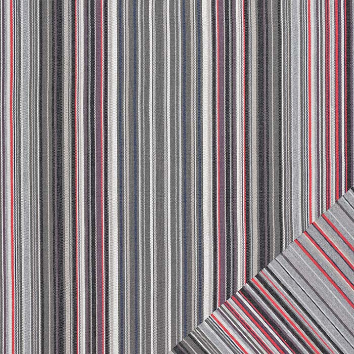 Dekobaumwolle, Streifen, 28921-600, grau