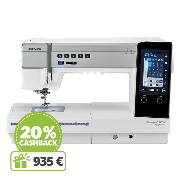 Janome MEMORY CRAFT 9480QCP, 1078032