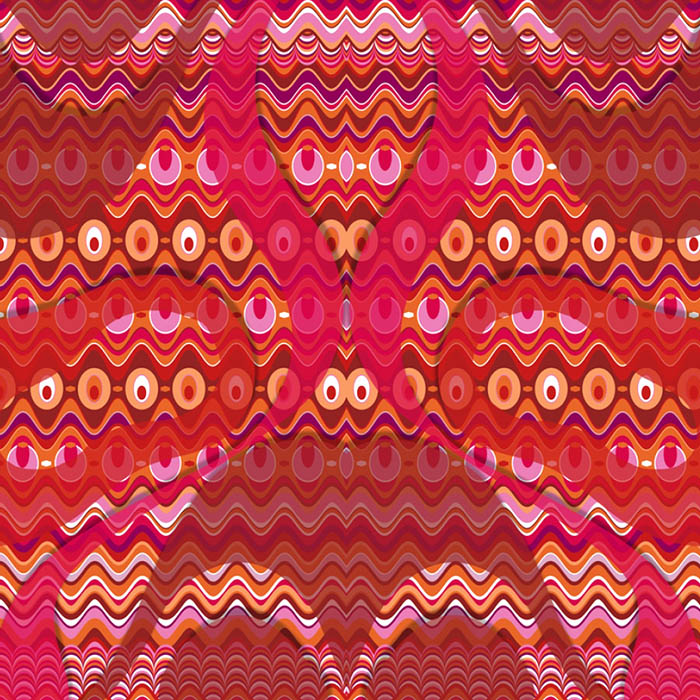 Jersey, Baumwolle, digital, oriental, 28989