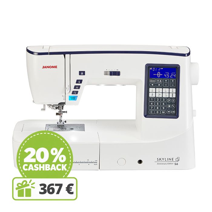 Janome SKYLINE S6 Anniversary edition, 1062602