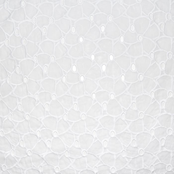 Baumwolle, Richelieu, floral, 19812-150, weiß