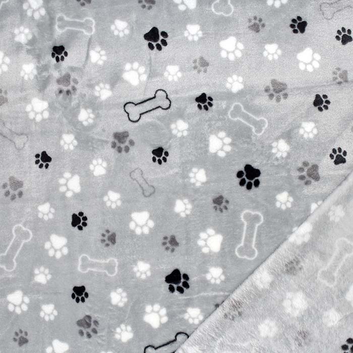 Velours coral, beidseitig, Tiere, 29374-610