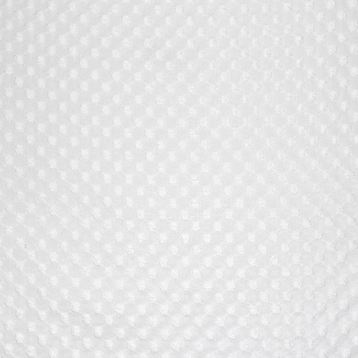 Baumwolle, Popeline, Stickerei, Punkte, 29389-510, weiß