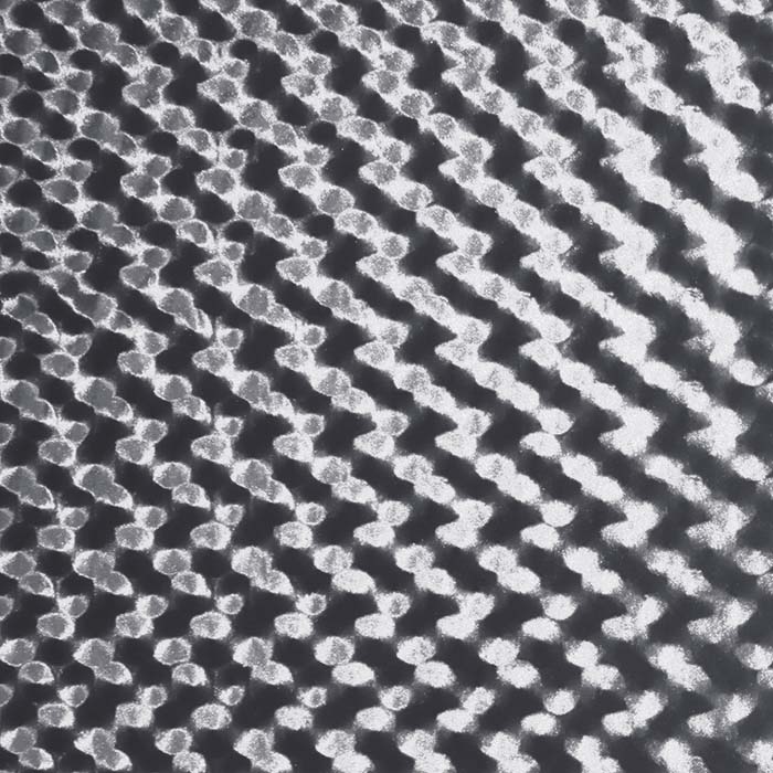 Plüsch, Polyester, Kreise, 29400-680, grau