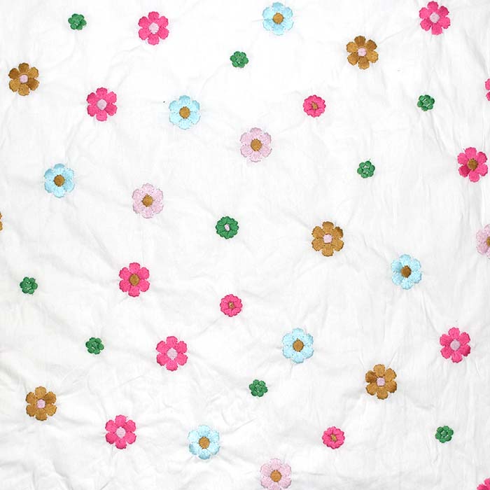 Baumwolle, Popeline, Stickerei, floral, 29450-21