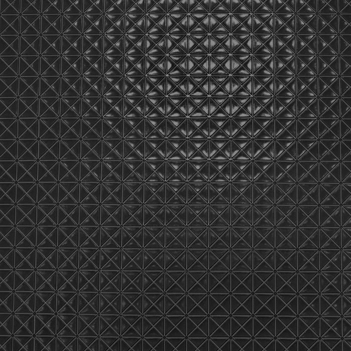 Kunstleder Plaid, 29482-07, schwarz