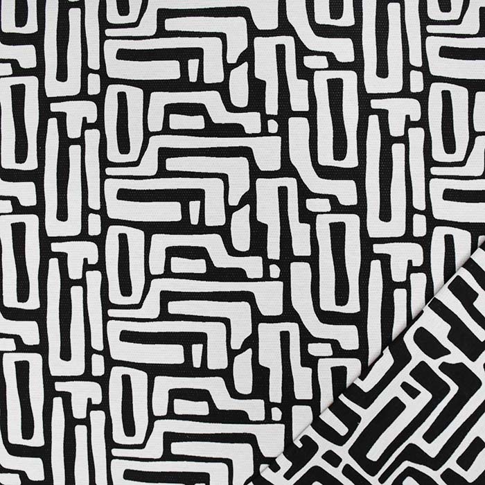 Dekojacquard, beidseitig, geometrisch, 29536-6