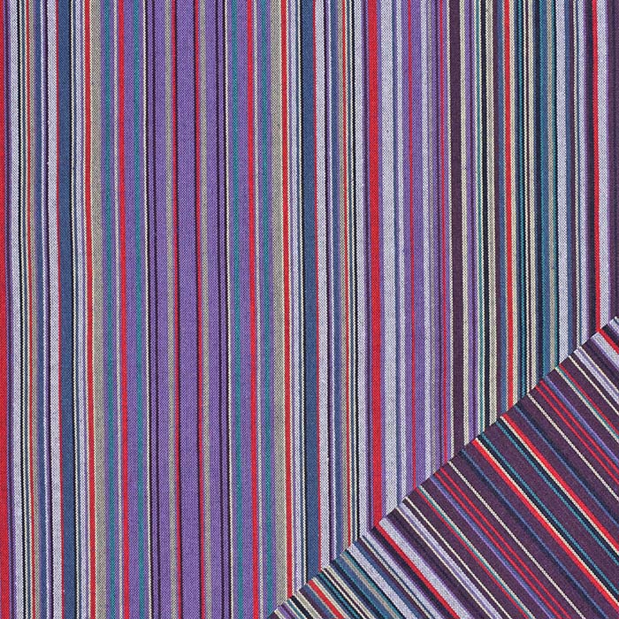 Dekobaumwolle, Streifen, 28921-001, violett