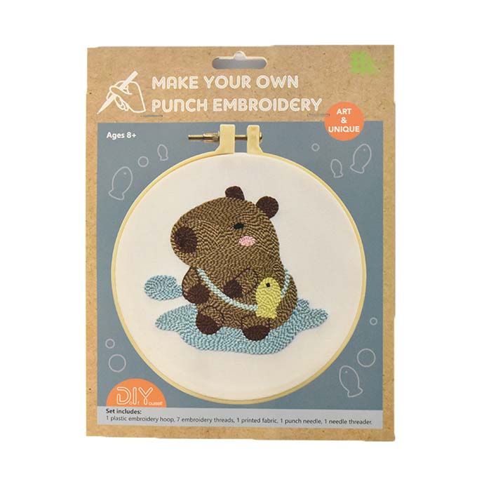 DIY-Stickset, Wasserschwein, 29640-60, Bastelgeschenke