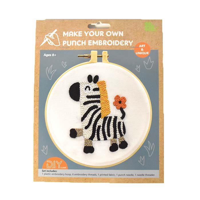 DIY-Stickset, Zebra, 29640-61, Bastelgeschenke