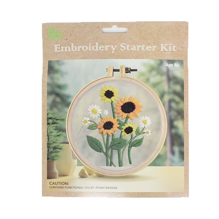 DIY-Stickset, Sonnenblume, 29638-66, Bastelgeschenke