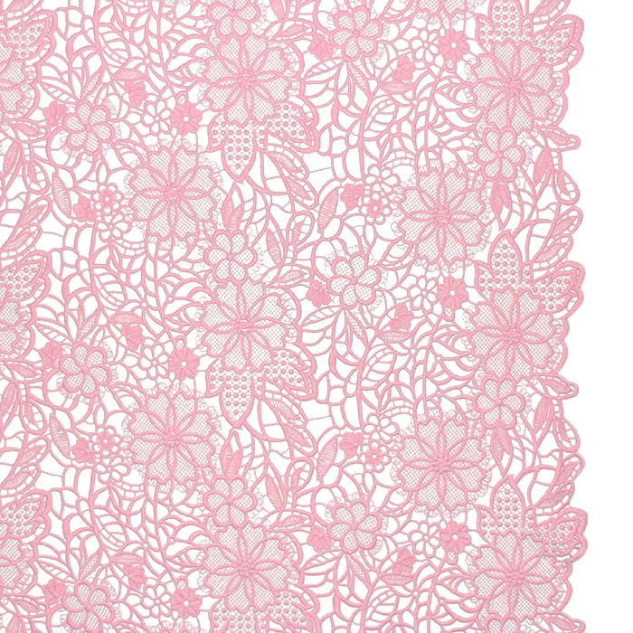 Spitze, floral, 29646-688, hellrosa