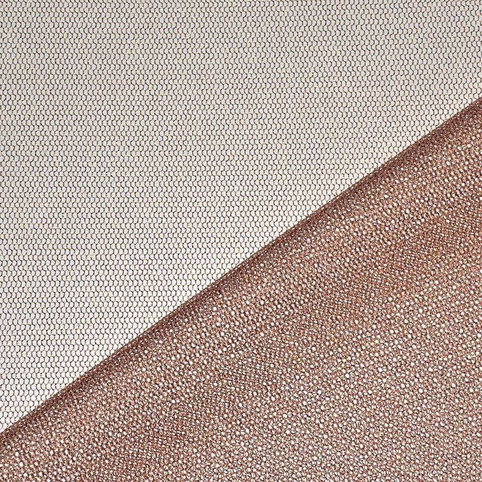 Tüll, weich, glänzend, 29647-102, rosa-golden