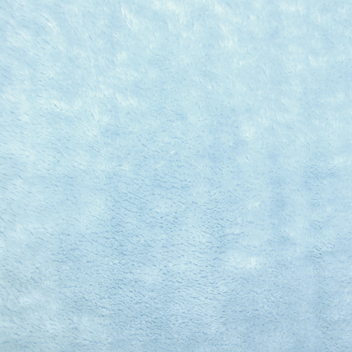 Velours coral, beidseitig, 18857-24, hellblau