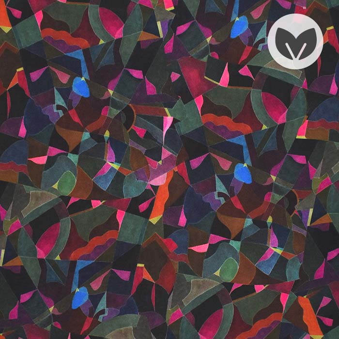 Gewebe, Viskose, digital, abstrakt, 29791-001