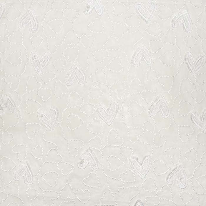 Baumwolle, Popeline, Stickerei, Herzen, 29814-001