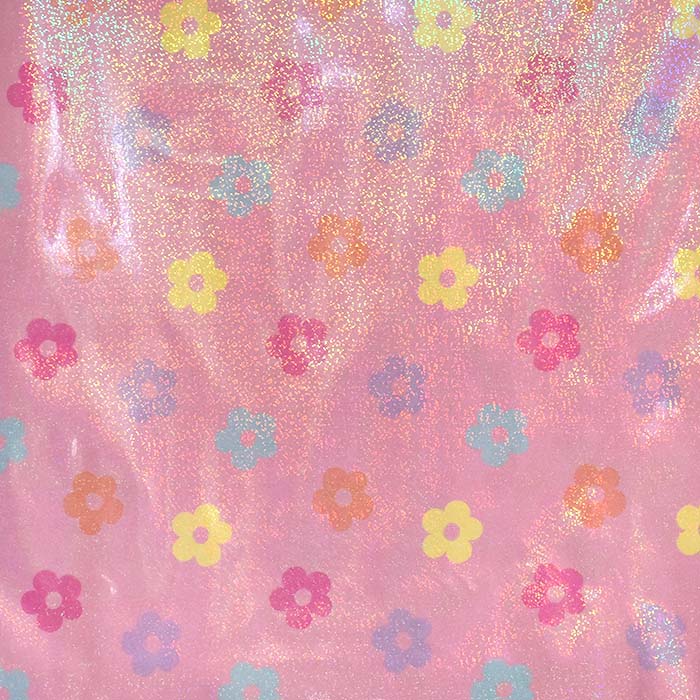 Regenmantelstoff, Hologramm, floral, 29845-001