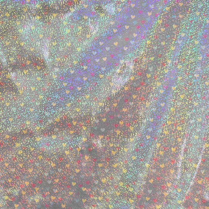Regenmantelstoff, Hologramm, Herzen, 298466-001