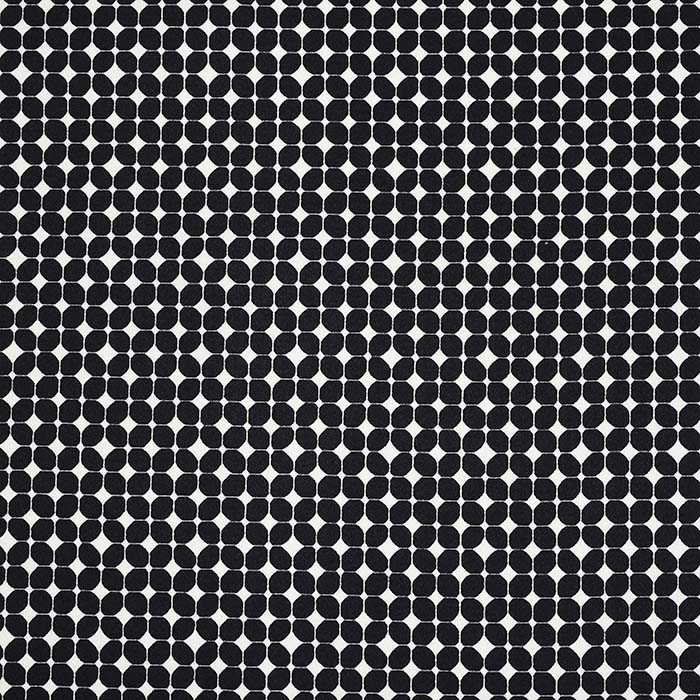 Satin, Baumwolle, geometrisch, 29897-08, schwarz