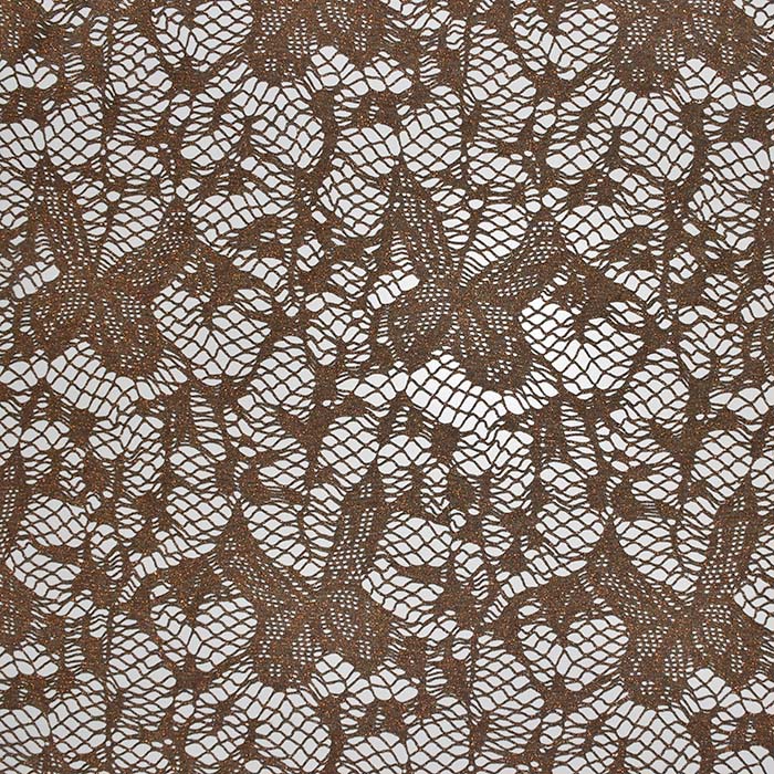 Spitze, elastisch, Schmetterlinge, 29909-04, braun