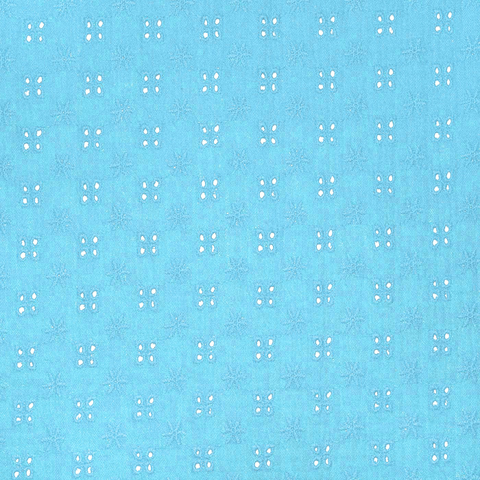 Musselin, doppelt, Richelieu, 22719-004, türkis