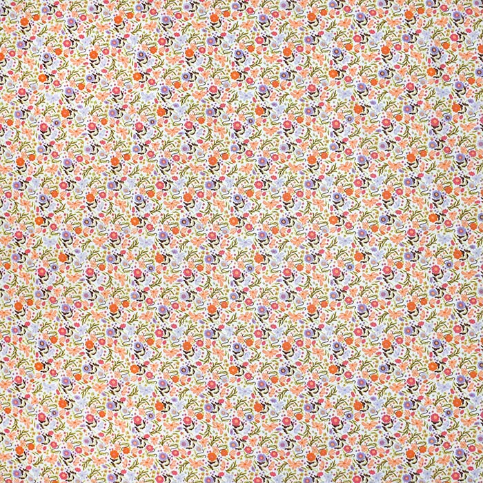 Baumwolle, Popeline, floral, 28623-01, mehrfarbig