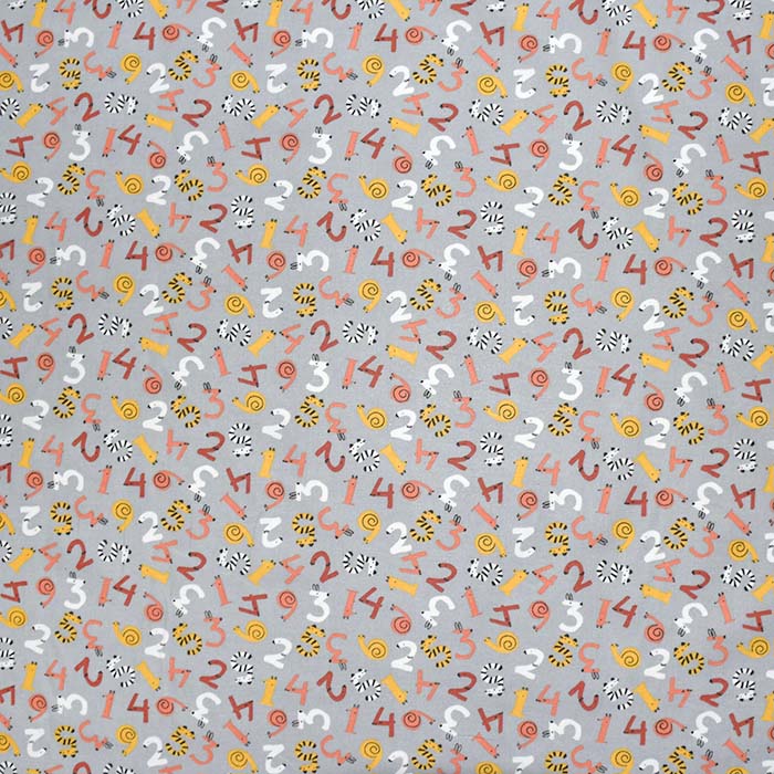 Baumwolle, Popeline, für Kinder, 28649-02, grau