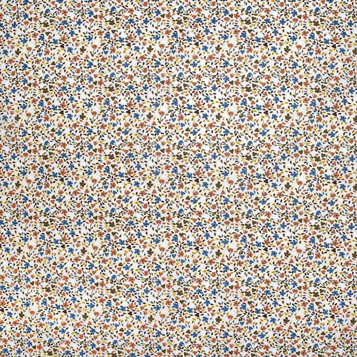 Baumwolle, Popeline, floral, 30031-02, gelb