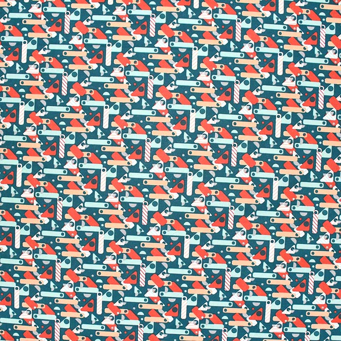 Baumwolle, Popeline, geometrisch, 30037-01