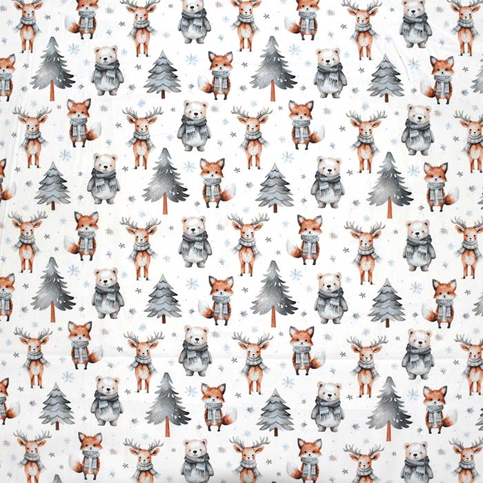 Baumwolle, Popeline, festlich, 30061-02, weiß