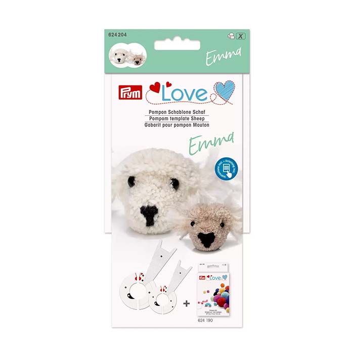 Hilfsmittel zur Herstellung von Bommeln, Schaf, Prym, 624204