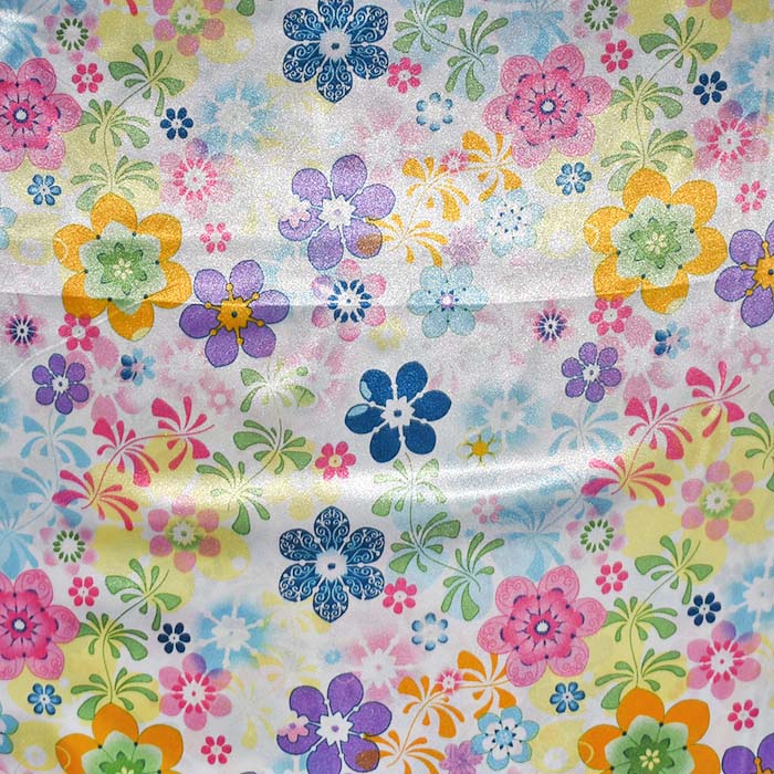 Satin, Polyester, Floral, 30156-999
