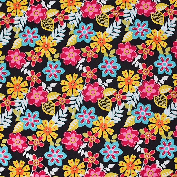 Baumwolle, Popeline, blumig, 30175-999