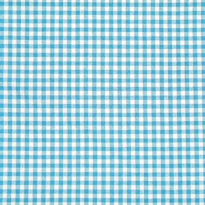 Baumwolle, Popeline, kariert, 30179-012, türkis