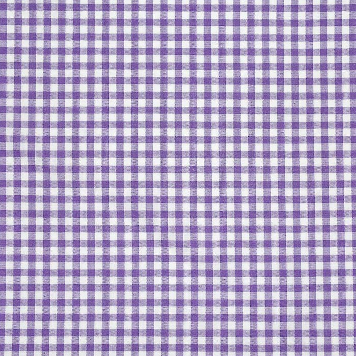 Baumwolle, Popeline, Karo, 30179-013, Violett